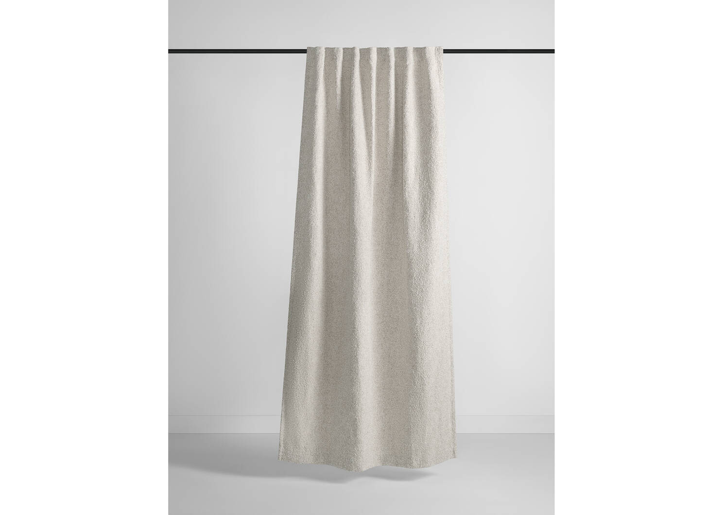 Cedric Curtain 96 Ivory/Ash