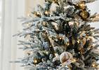Sapin enneigé pré-illuminé Flurry 7 pi