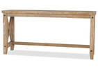 Delargo Counter Console Table -Khal Fawn