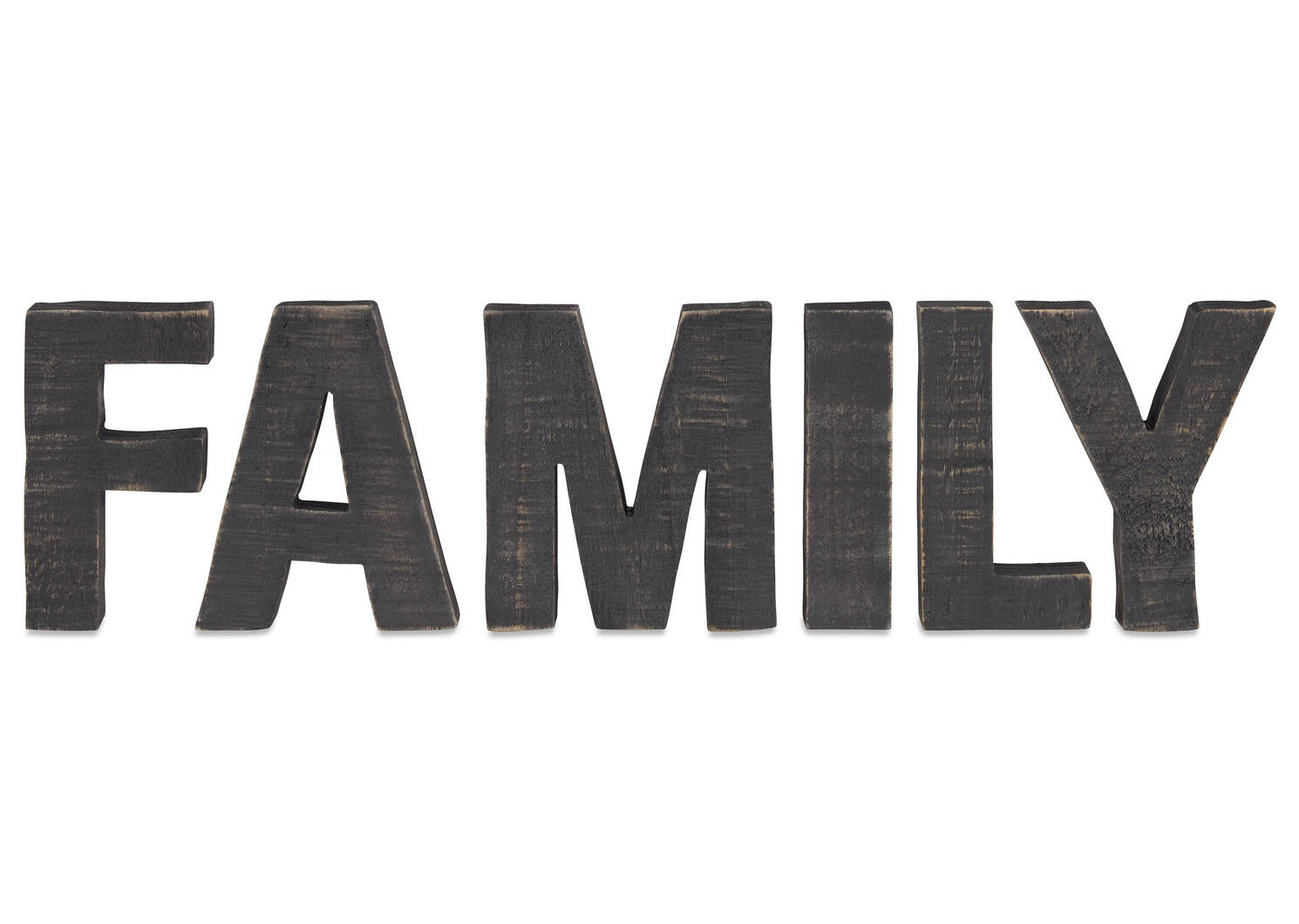 Family Standing Word Block