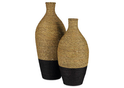 Vases Vaccaro -noirs