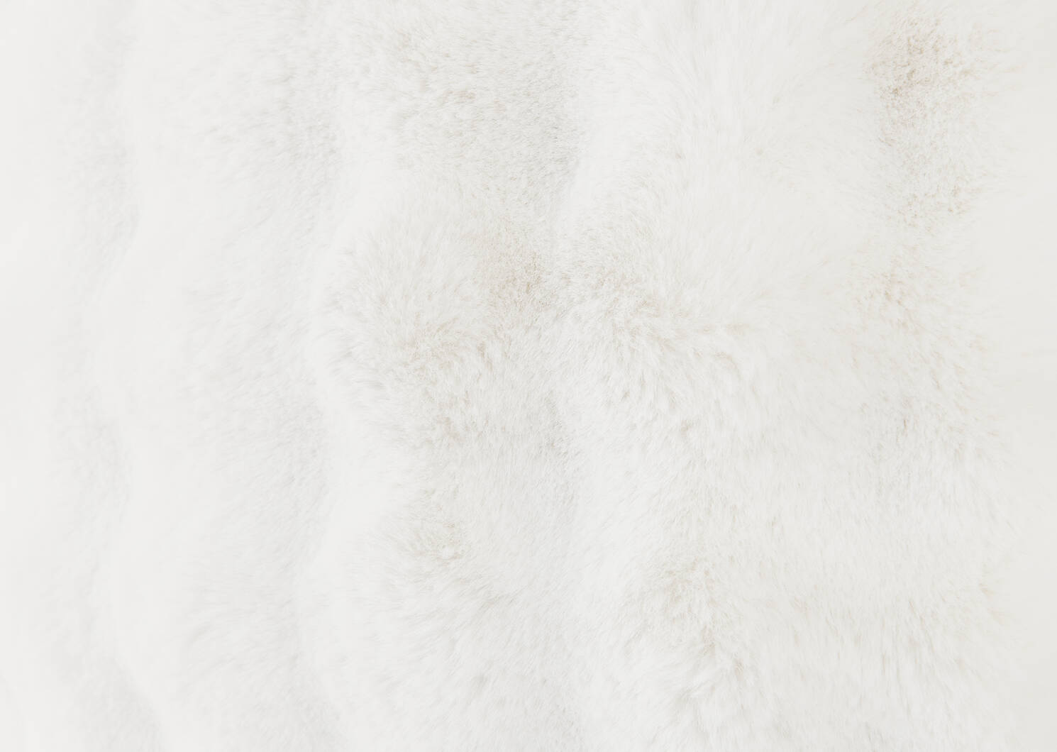 Zoey Faux Fur Pillow 20x20 White