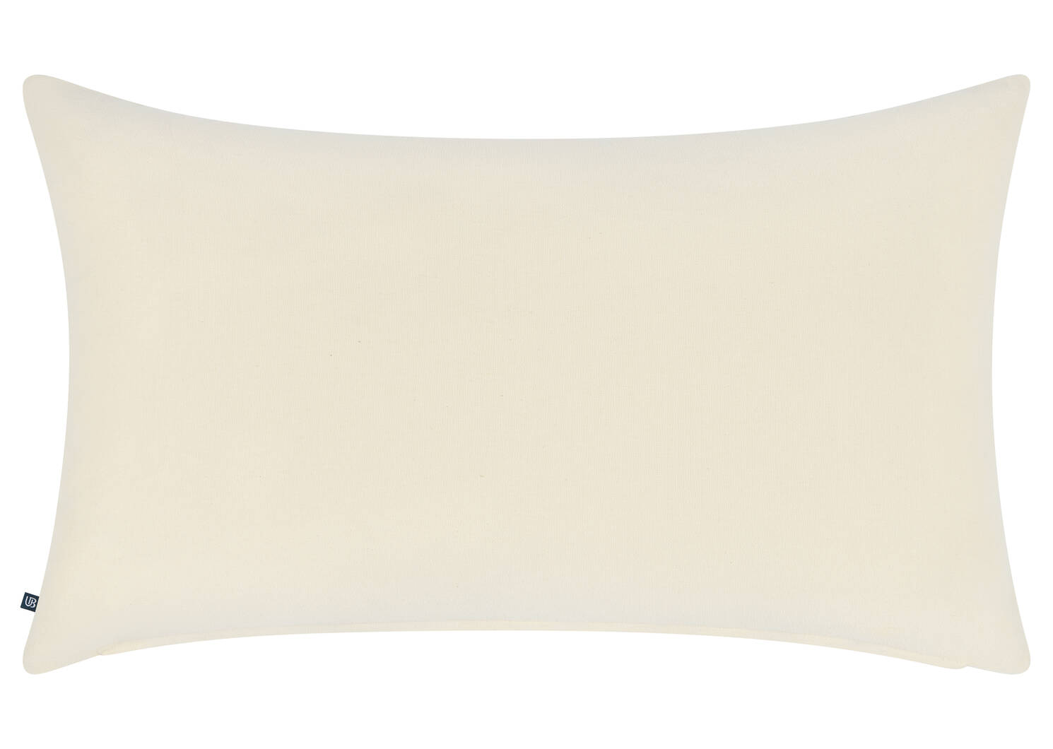 Cambria Cotton Leaf Pillow 14x24 Ivory