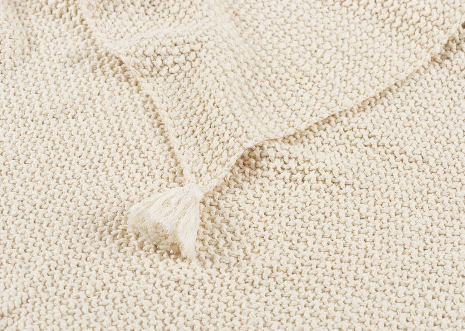 Roberts Cotton Throw Natural