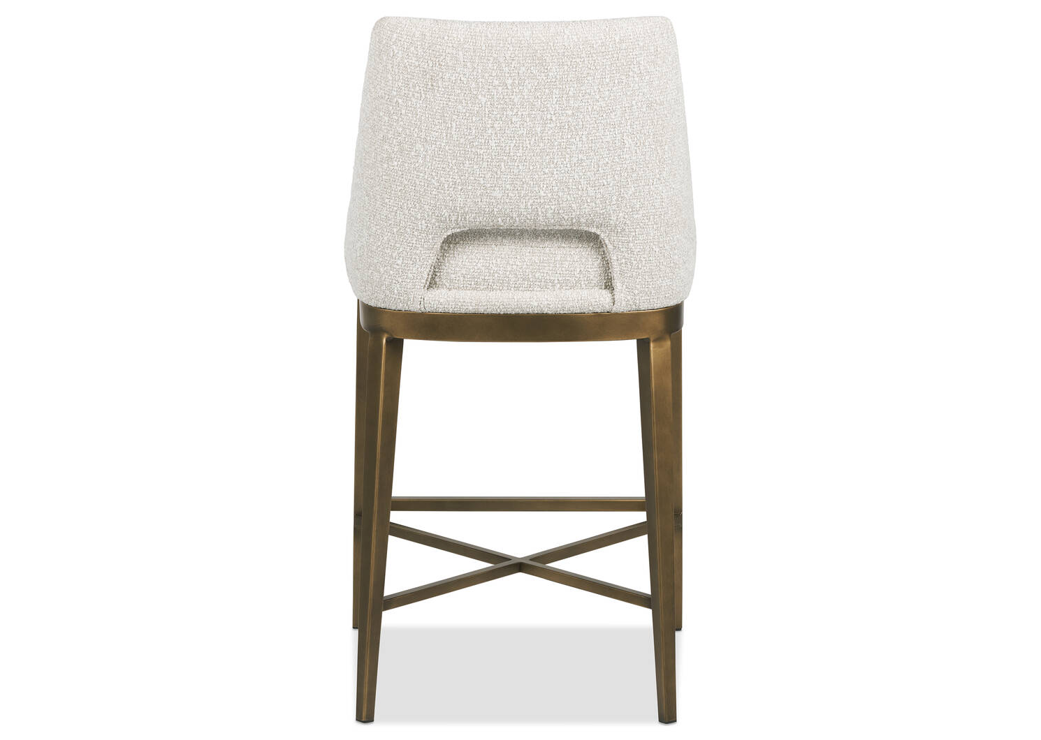 Tabouret Alba -York platine