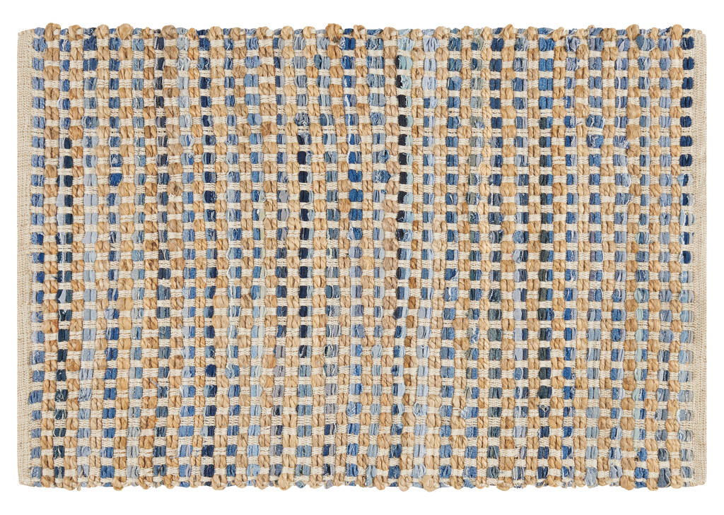 Tapis décoratifs Elliott - naturels/denim