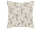 Coussin Regis 20x20 huître/gris