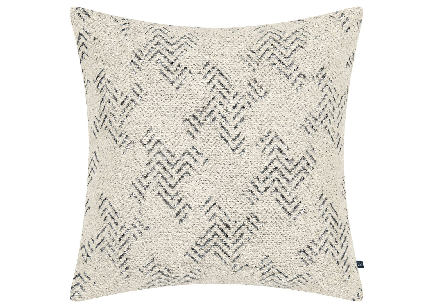 Coussin Regis 20x20 huître/gris