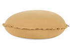 Coussin rond en coton Faria ambré