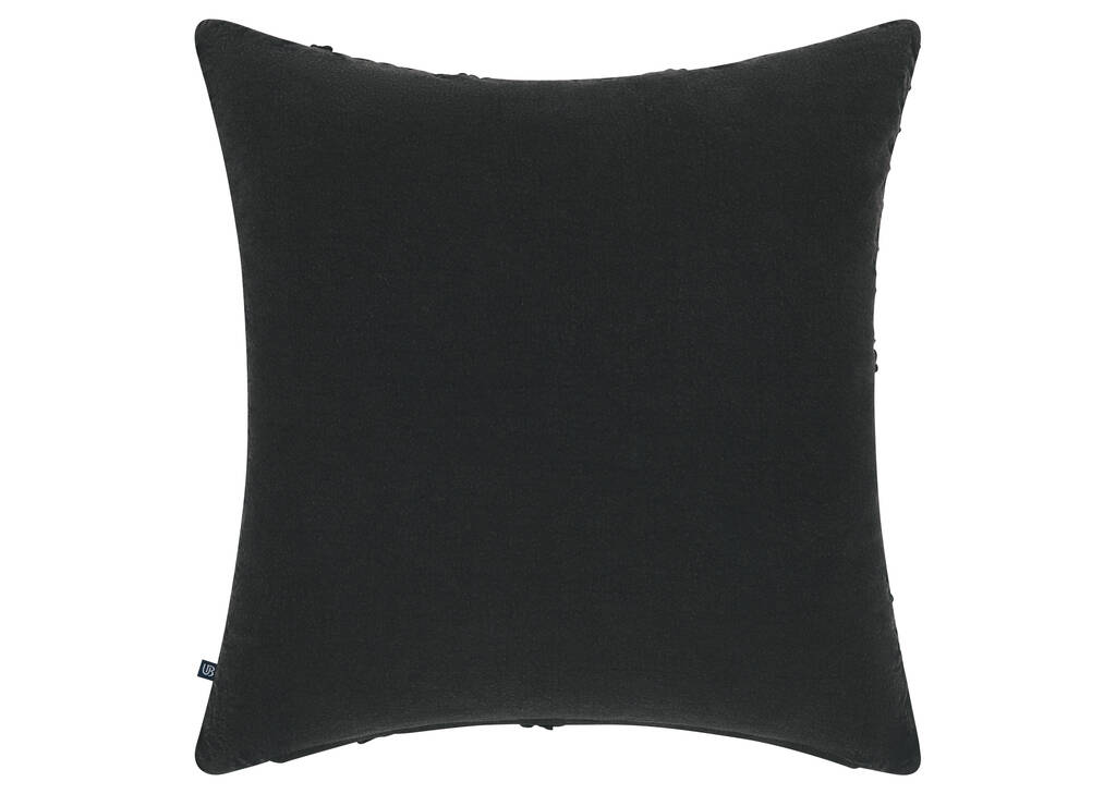 Coussin en coton Aeron 20x20 noir