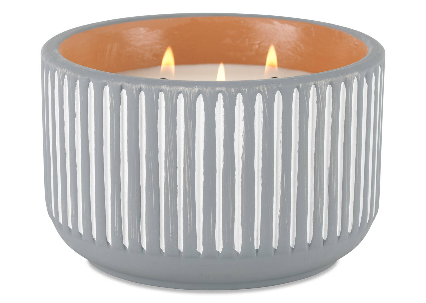 Amari Candle 3-Wick Blue