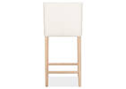 Marciona Lthr Counter Stool -Forega Wht