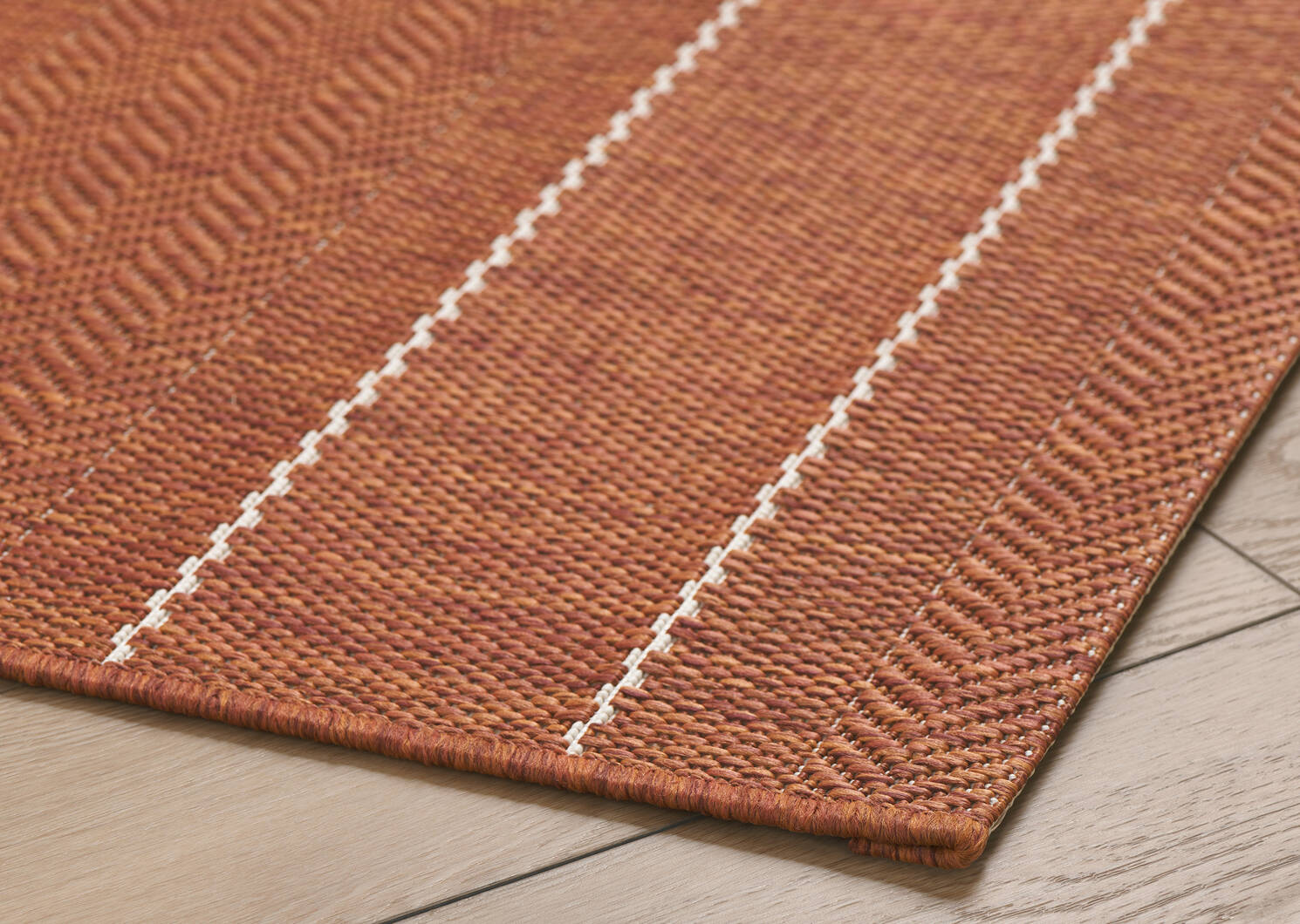 Tapis ext. Nosara 63x91 terracotta