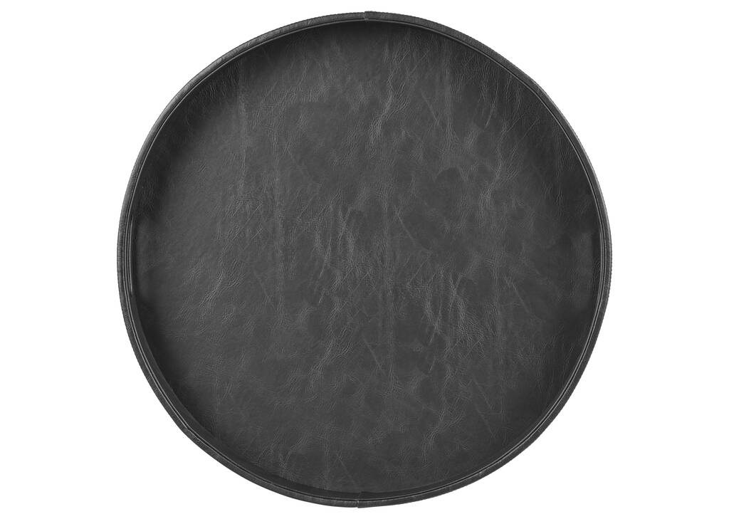 Tessa Round Tray Large Black