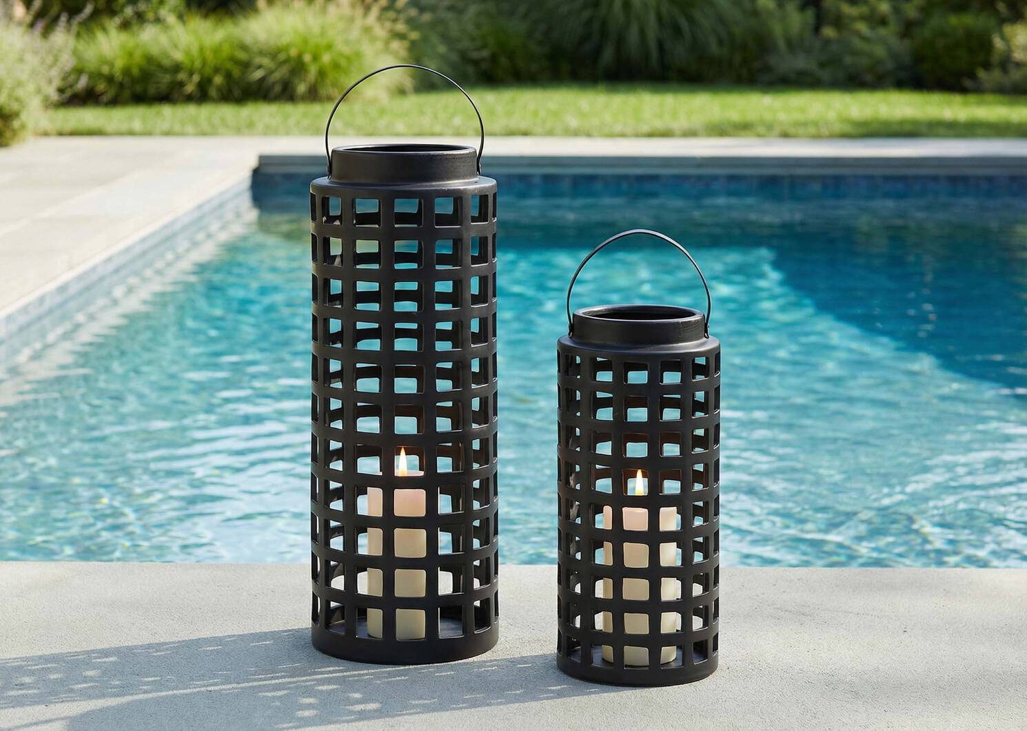 Petite lanterne Luce noire