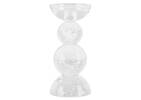 Porte-bougie moyen Maja transparent
