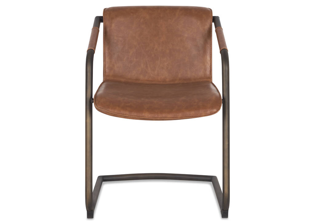 Chaise Joffre -Scott cognac