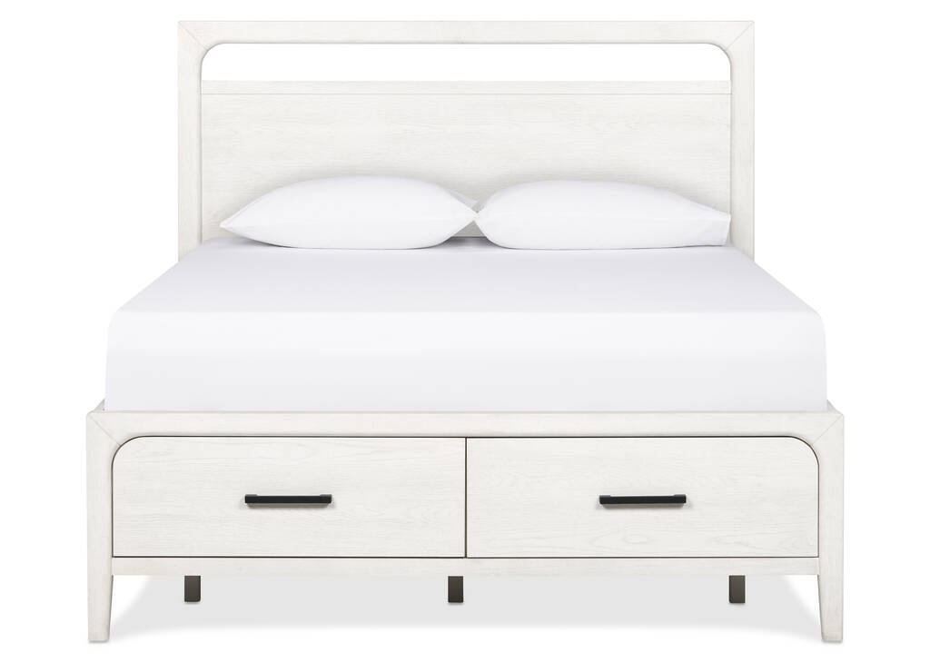 Marisol Storage Bed -Nevin Fog, KING