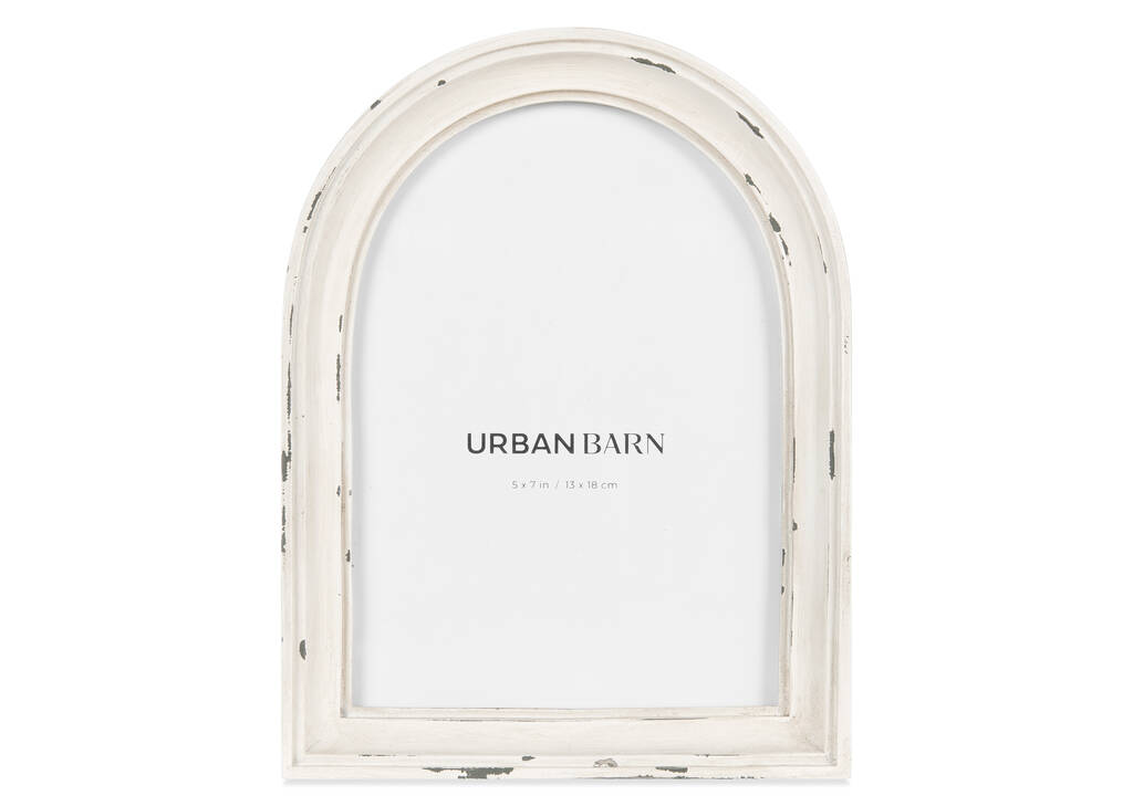 Letta Frame 5x7 Antique White