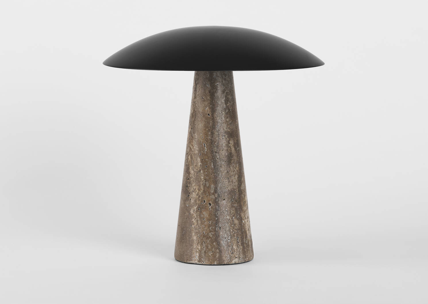 Lampe de table &agrave; DEL Pierce noire