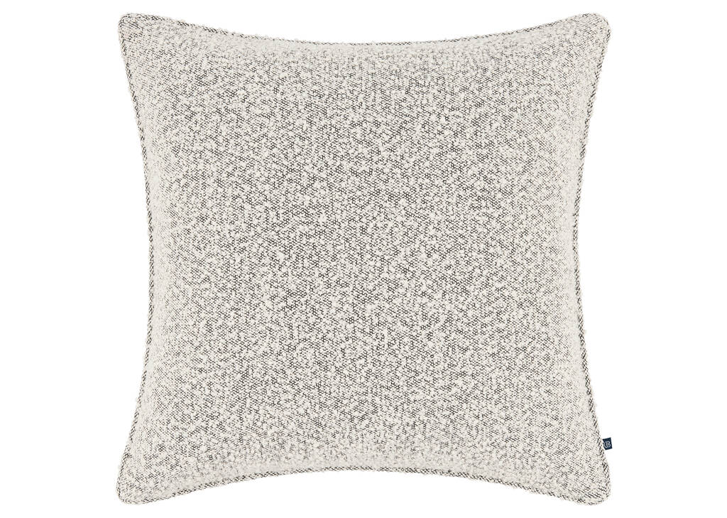Coussin en boucle Harriet 24x24 poivre