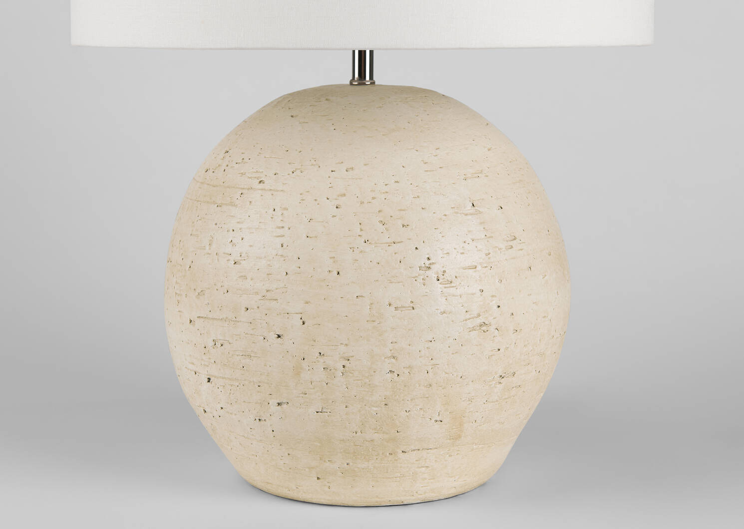Lampe de table Ricci blanc antique