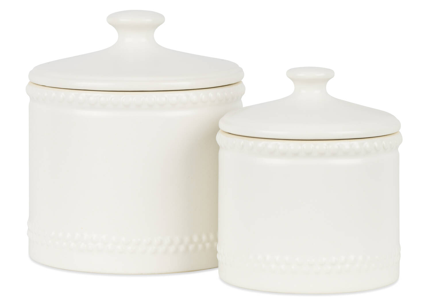 Grand bocal Brindley blanc