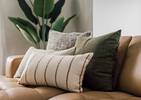 Coussin Tigard 20x20 boisé