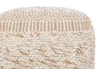 Seth Pouf Ivory/Natural