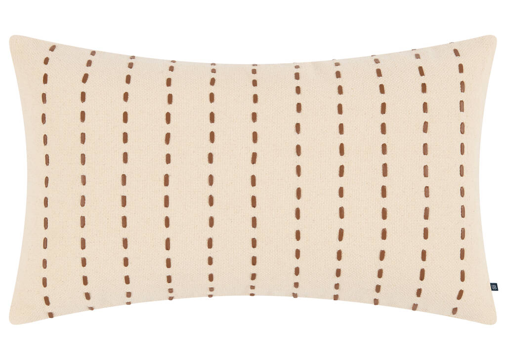 Lacey Pillow 14x24 Natural/Caramel