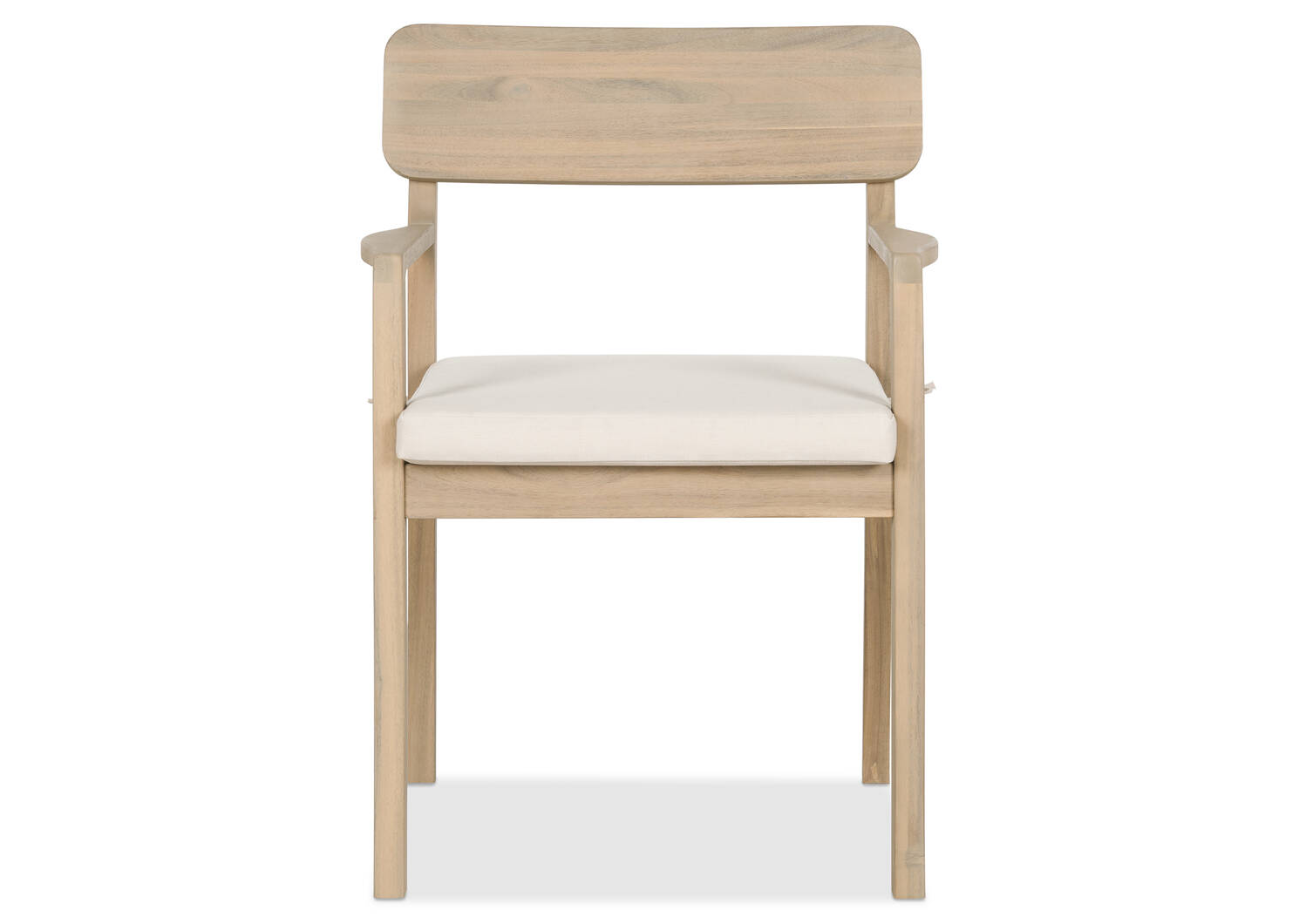 Chaise Cabrie avec coussin -naturelle