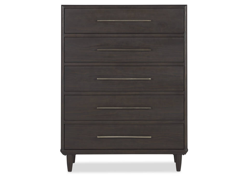Commode à 5 tiroirs Luna -Stone cacao