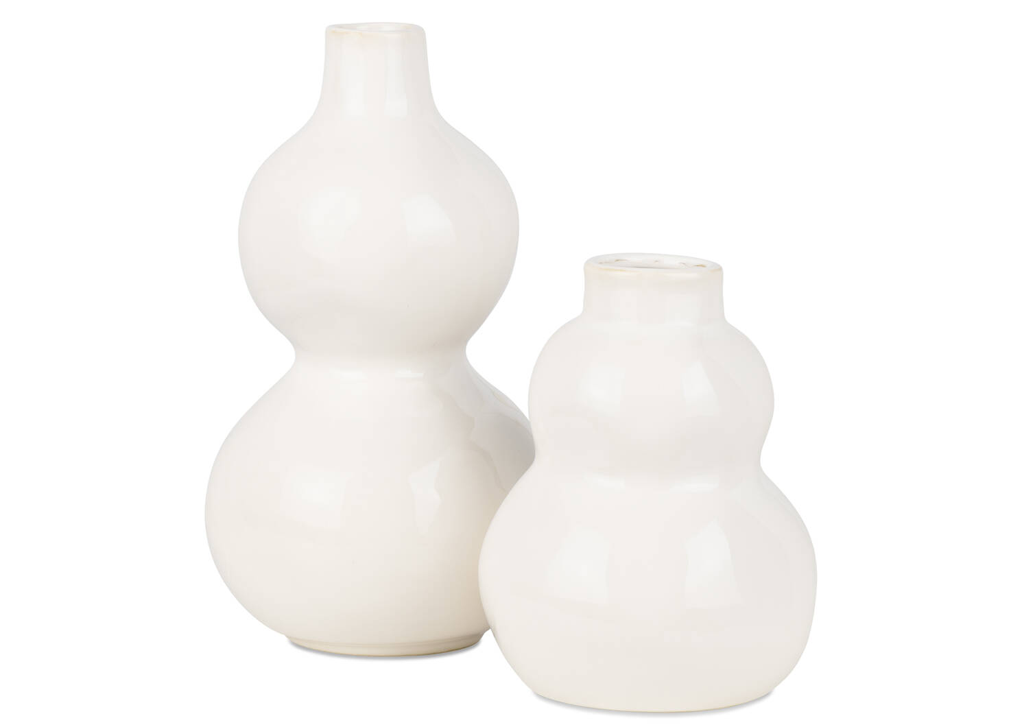 Petit vase Lorna blanc