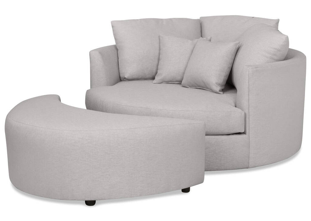 Snuggle Custom Ottoman