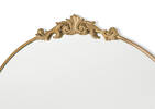 Miroir de chemin&eacute;e Faye laiton antique