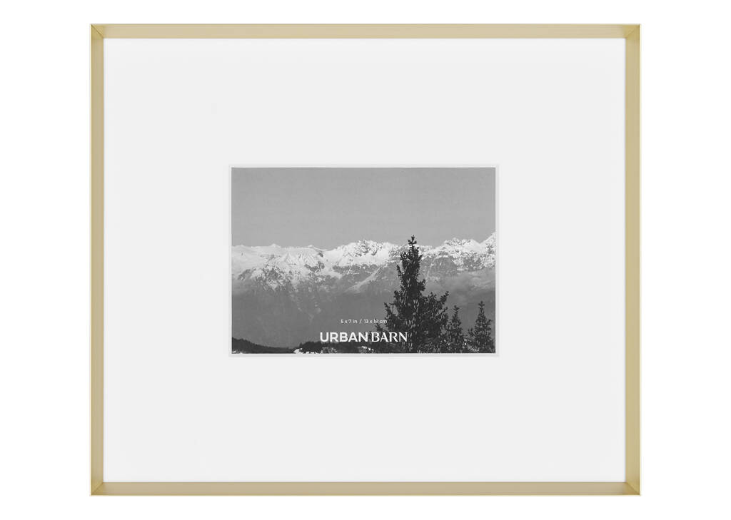 Russo Gallery Frames Brass