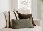 Coussin Bailey 20x20 brun
