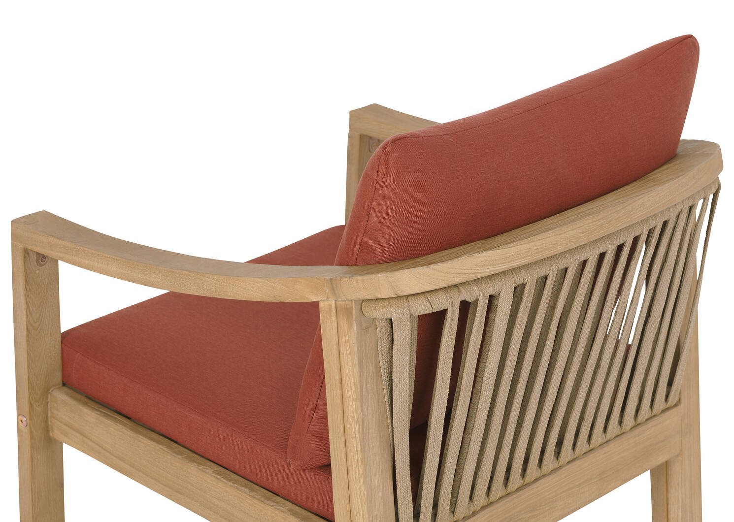 Tulum Outdoor Dining Chair -Rust