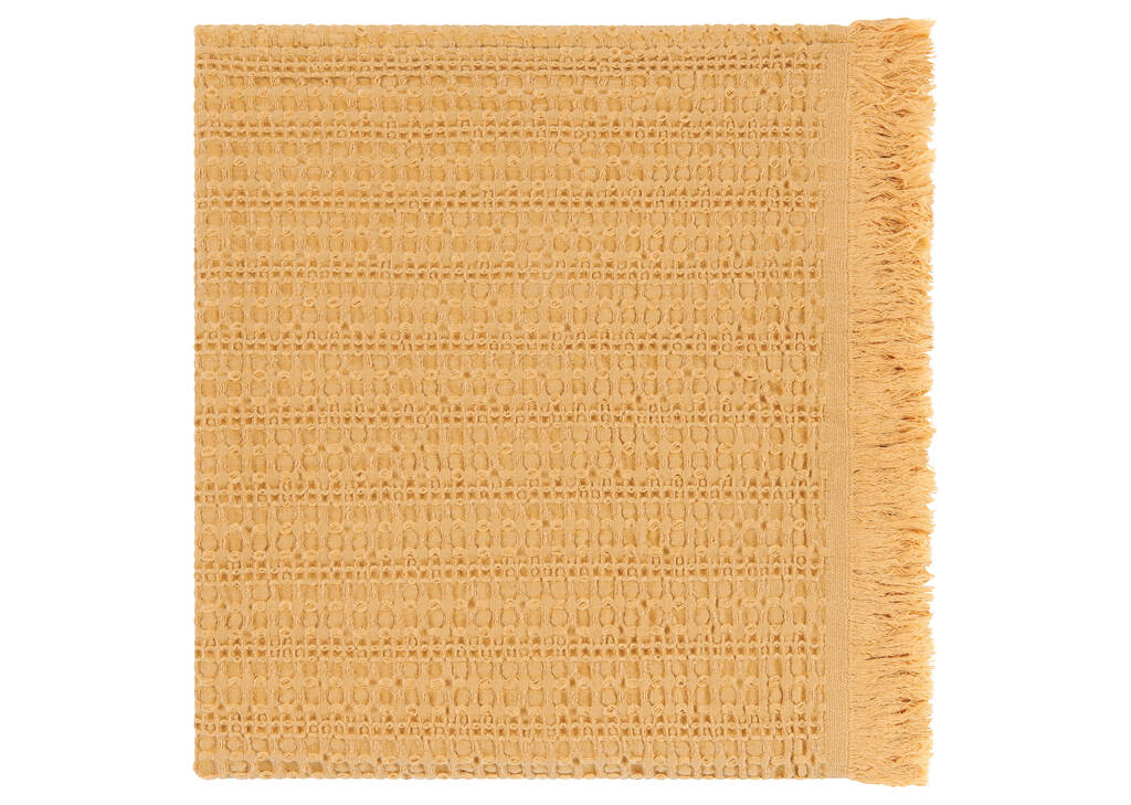 Darwin Waffle Throw Amber