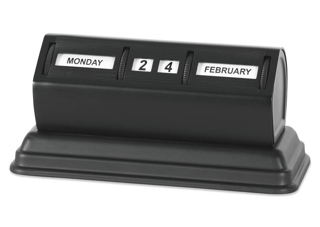 Moritz Table Calendar Black