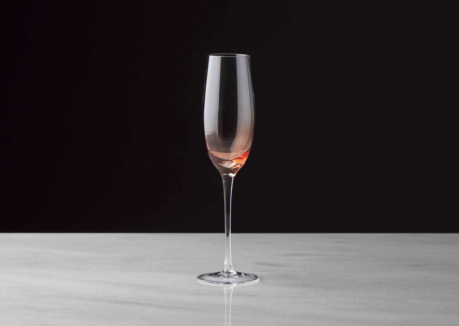 Lively Champagne Flute Terracotta