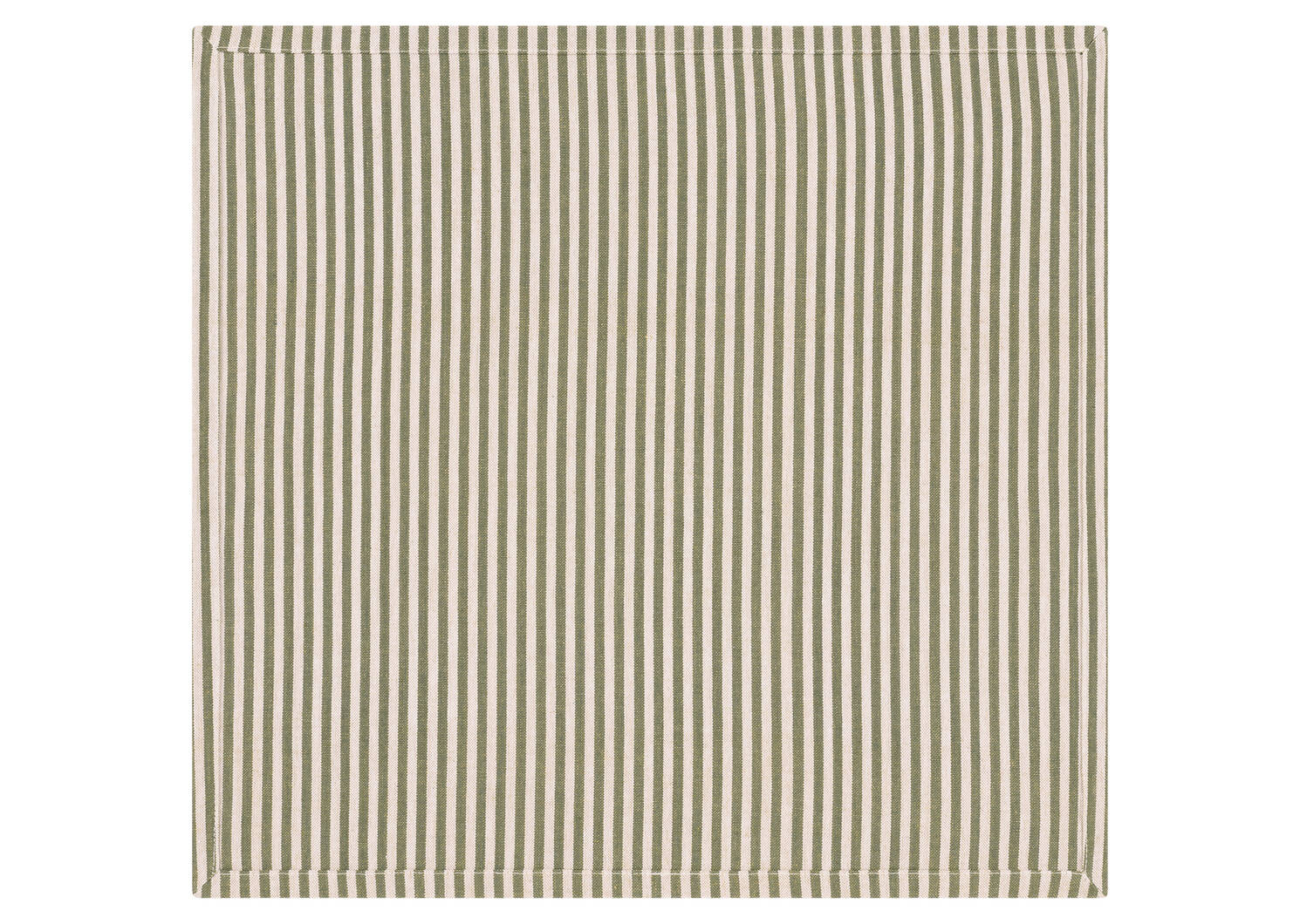 Audley Striped Napkins Set of 6 Green