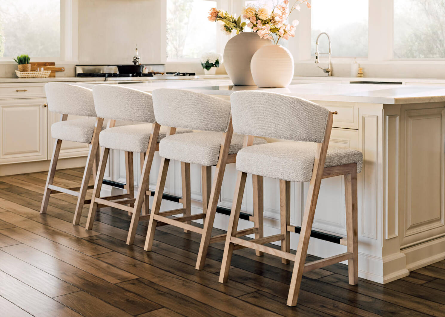 Tabouret Willaby -Gower lin