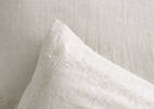 Ciaz Cotton/Linen Duvet Set Queen Iv/Tan