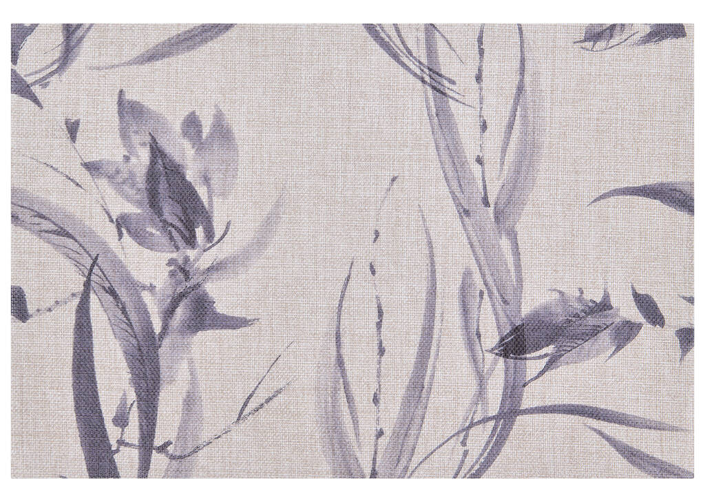 Jeannot Floral Placemat Nat/Dark Grey