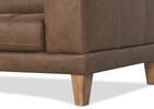 Carson Leather Sofa -Wes Rum