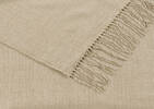 Marlow Check Throw Ivory/Mushroom