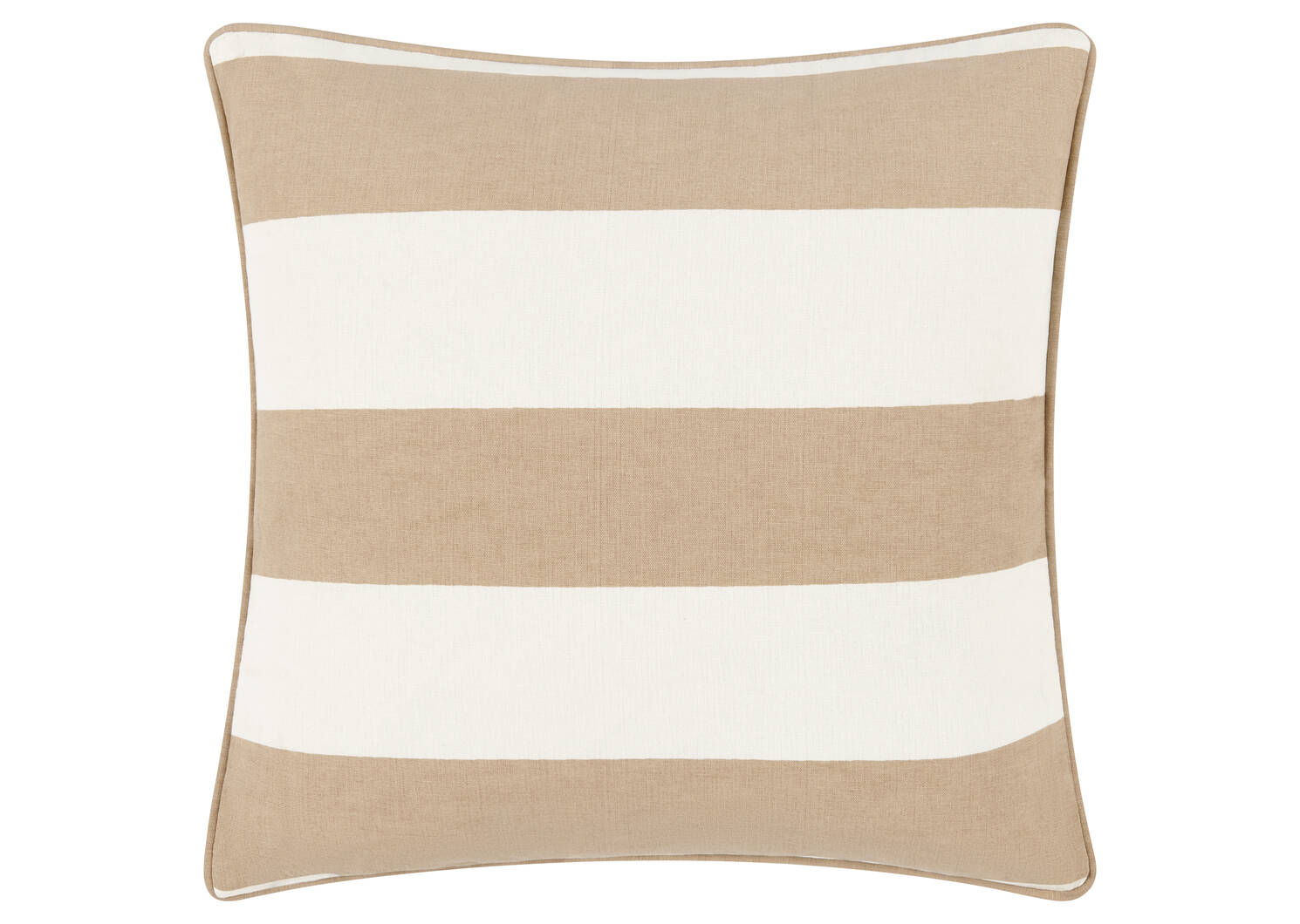 Coussin ext. Corsica 21x21 ivoire/beige