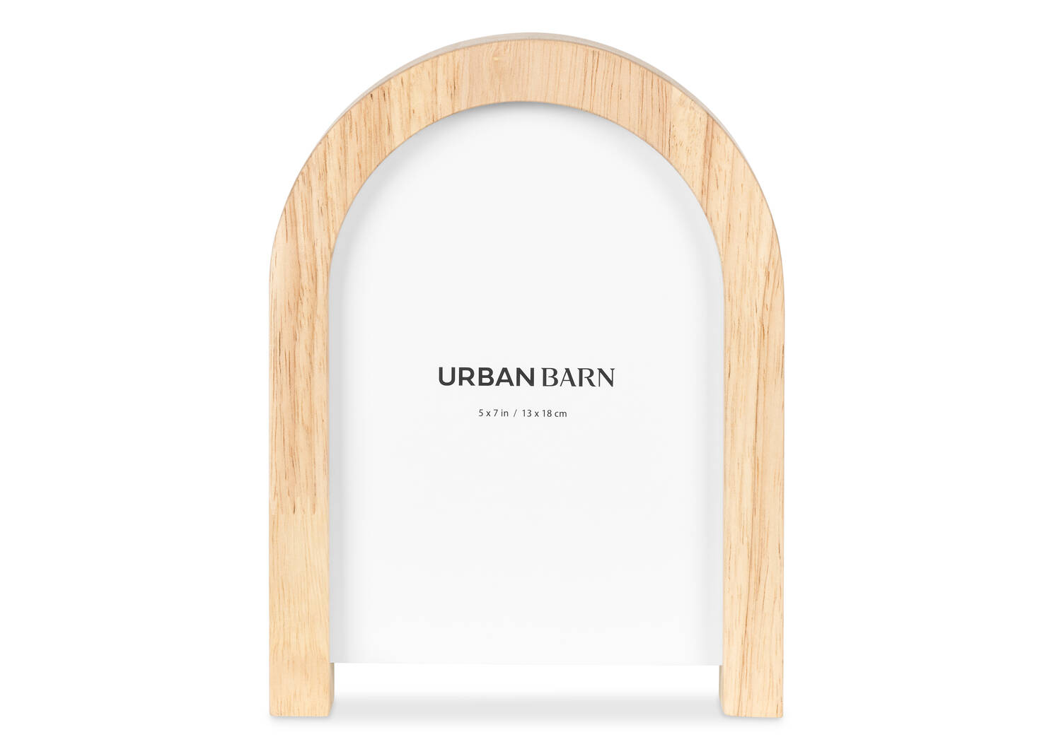 Villa Arch Frame 5x7 Natural