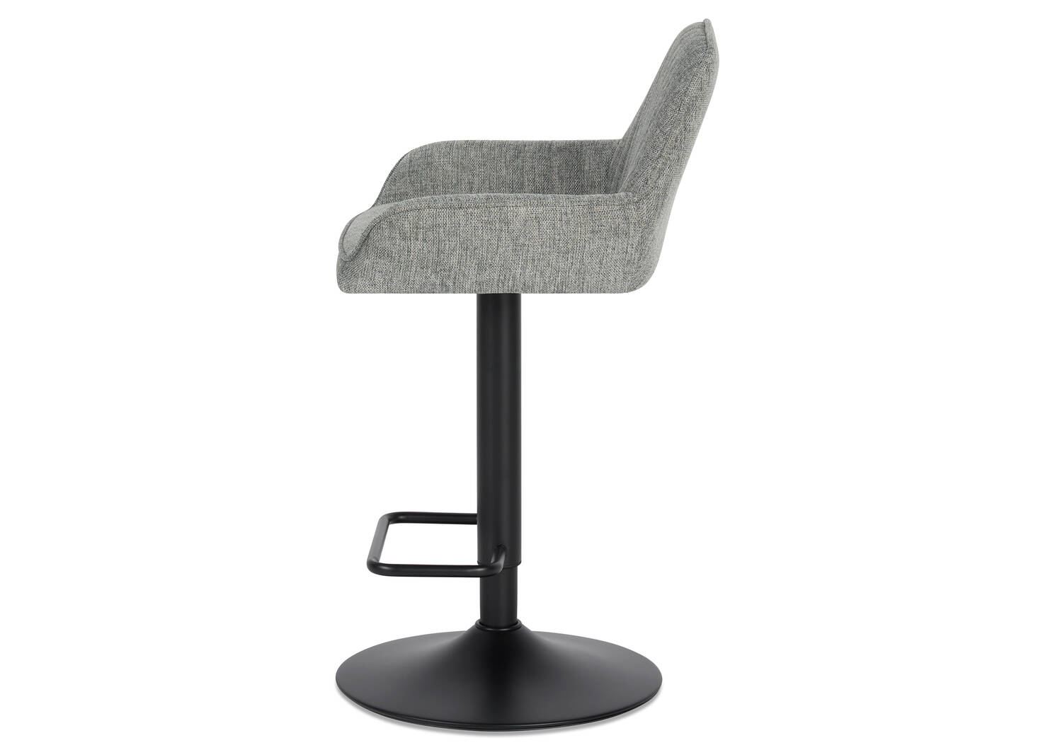 Tabouret ajustable Dorian -Brego gris